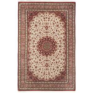 Persian: Exceptional Fine Authentic Persian Qom Silk Rug – Signed by Master Haghani