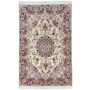 Wool Rugs: Fine Hand-knotted Persian Rug 132cm x 203cm