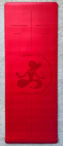 Products: YOGA MAT Combo RED (mat, belt, block and bag - your necessary ultimate yoga gear for your practice ) - House of Harmony