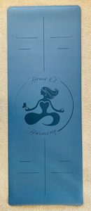Products: YOGA MAT Combo BLUE (mat, belt, block and bag - your necessary ultimate yoga gear for your practice ) - House of Harmony