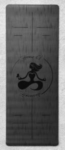 Products: YOGA MAT Combo DARK GRAY (mat, belt, block and bag - your necessary ultimate yoga gear for your practice ) - House of Harmony