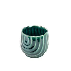 Pots: Teal Bravia Pot 12cm