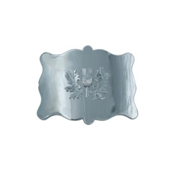 Single Thistle Kilt Buckle