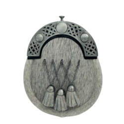 Highland Dress: Dress Sporran - Antique Cross Chain