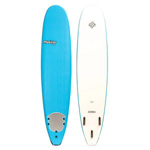 9ft Platino Soft Top Surfboard [AZURE BLUE & WHITE]