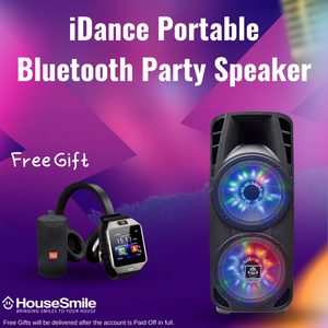 iDance Portable Bluetooth Party Speaker – HouseSmile