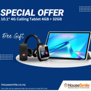 Products: 10.1″ 4G Tablet 4GB + 32 GB – HouseSmile