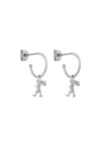 Karen Walker Runaway Girl Hoop Earrings