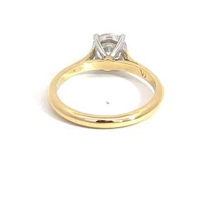 18ct Yellow Gold 1.0ct Lab Grown Diamond Ring