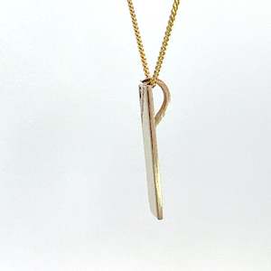 Necklace: 9ct Yellow Gold Ruby and Diamond Pendant