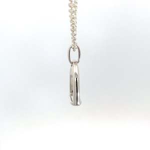 Sterling Silver Stirrup Pendant and chain