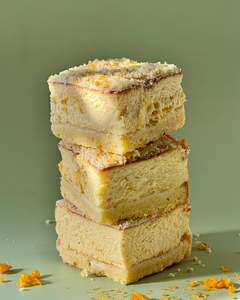 Lemon Yuzu Crumble Cheesecake