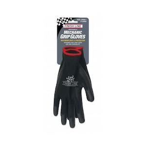 Gloves: Finishline Mechanic Grip Glove