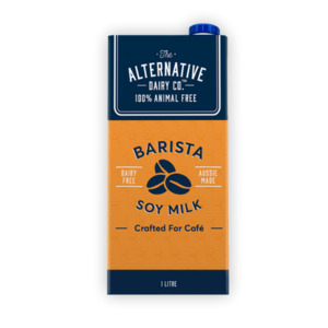 Vegan: Alternative Dairy Co - Barista Soy Milk 1L