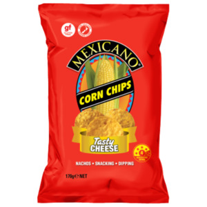 Mexicano Tasty Cheese Corn Chips 170g