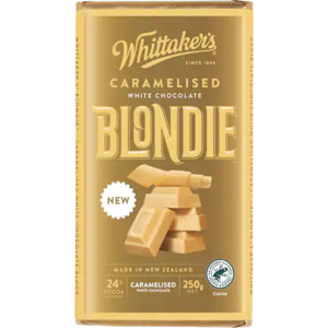 Confectionery: Whittakers Chocolate Caramelised Blondie 250g