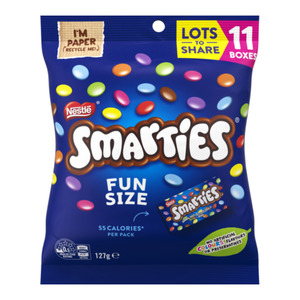Smarties Funpack Bag 127g
