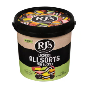 Gifts For Him 1: RJ's Licorice Allsorts Fun Bucket