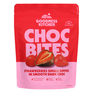Goodness Kitchen Choc Bite Strawberry