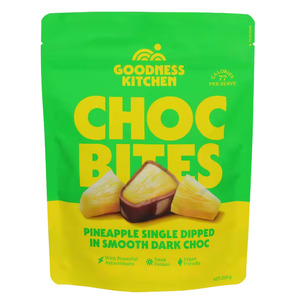Goodness Kitchen Choc Bite Pineapple
