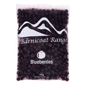 Barnicoat Frozen Blueberries 1kg