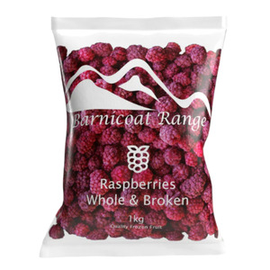 Fruit Vegetables: Barnicoat Frozen Raspberries 1kg