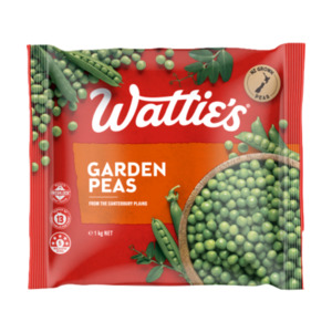 Fruit Vegetables: Wattie's Garden Peas 1kg