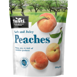Tasti Ready To Eat Peaches 250g