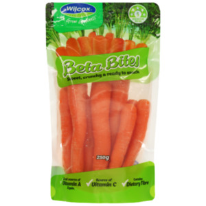 Wilcox Beta Bites Snacking Carrots 250g