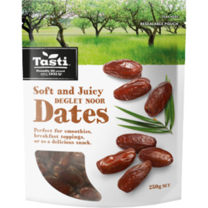 Tasti Soft And Juicy Deglet Noor Dates 250g