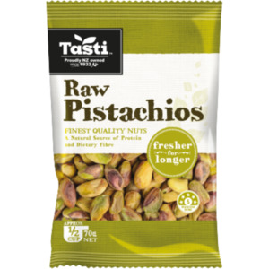 Nuts: Tasti Raw Pistachios 70g