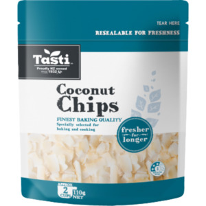 Tasti Coconut Chips 110g
