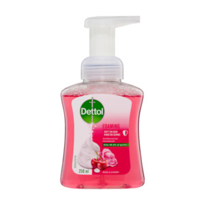 Dettol Foaming Rose & Cherry Soap 250ml