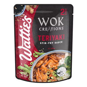 Condiments: Wattie's Wok Creations Teriyaki Stir Fry Sauce 210g