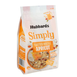 Cereals: Hubbards Toasted Apricot Muesli 650g