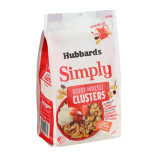 Cereals: Hubbards Berry Muesli Clusters 425g