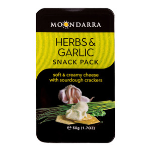 Moondarra Herbs & Garlic Snack Pack 50g