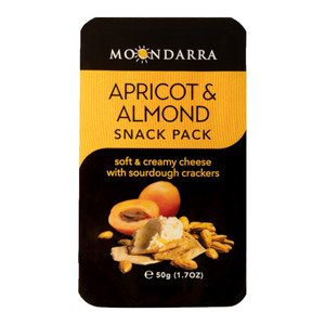 Chips Crackers Biscuits: Moondarra Snack Pack Apricot & Almond 50g