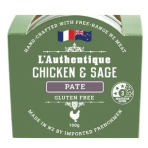 L'Authentique Chicken & Sage Pate 120g