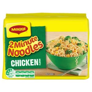 Maggi 2-Minute Chicken Noodles 5 Pack 360g