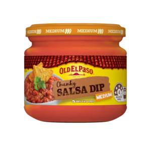 Old El Paso Chunky Salsa Dip Medium 312g