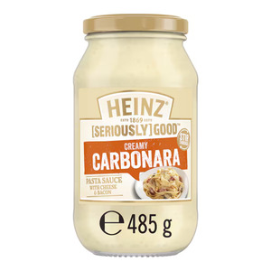 Pasta Sauces: Heinz Seriously Good Carbonara Pasta Sauce 485g