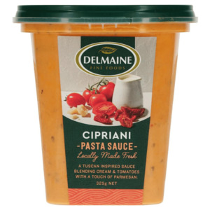 Pasta Sauces: Delmaine Cipriani Sauce 325g