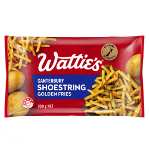 Watties Shoestring Golden Fries 900g