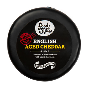 Food Snob Aged English Cheddar