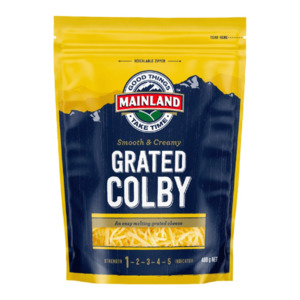 Chilled: Mainland Grated Colby 400g