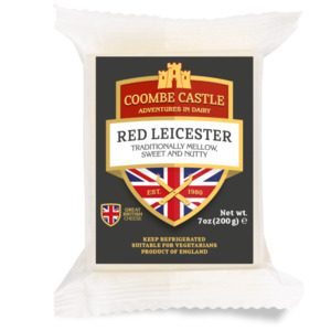 Coombe Castle Red Leicester 200g