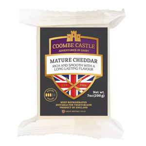 Coombe Castle Mature Cheddar 200g