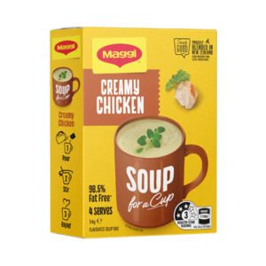 Maggi Soup For a Cup Creamy Chicken 4 pack