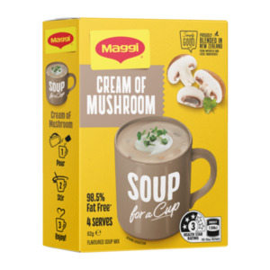 Maggi Soup For a Cup Cream of Mushroom 4 pack